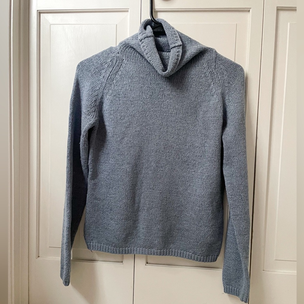 LOFT‎ Blue Turtleneck Sweater
